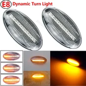 LED Dinamicki migavci za Peugeot 206, 207, 307, 407 i Citroën C3, C4, Providni