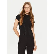 Guess Majica W4BI26 J1314 Črna Slim Fit