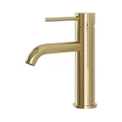 BATH DELUXE 28-018-01-64-02 - Pipa za umivalnik SOVANG 18,3 cm sijajni medenina