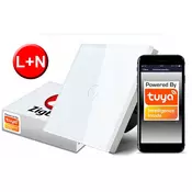 shumee ZigBee TUYA stikalo na dotik 1-vezje belo # L+N