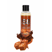 Stimul8 4in1 Dessert Kissable Warming Massage Lubricant Chocolate Salted Caramel Lava Cake 125ml