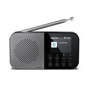 Sharp Prenosni radio SHARP Osaka DR-P520 črne in sive barve