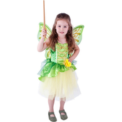 Dječji kostim vile Zelenke s krilima (M) e-pakiranje