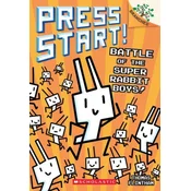 Battle of the Super Rabbit Boys!: A Branches Book (Press Start! #18)