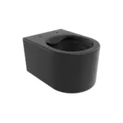 Mexen Sofia WC školjka Rimless, črna mat - 3354XX85