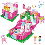 CAB Toys Hiša za punčke - bela