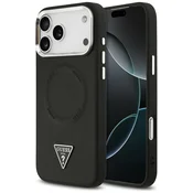 Ovitek Guess Hardcase Triangle Logo MagSafe za iPhone 17 Pro Max - black