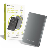 Mobile-origin Kompaktna prenosna baterija 5000 mAh PB7 s svetilko in kablom USB-C