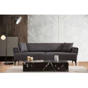 Atelier del Sofa Trosed na razvlacenje Hamlet 95x43x190cm Tamnosivi