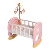 Kolíska s kolotočom Baby´s Cot Soft Baby Nurse Smoby pre 42 cm bábiku od 18 mes SM220390