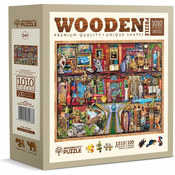 WOODEN CITY Lesena sestavljanka Muzejska polica 1010 kosov
