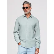 Moška ombre srajca iz viskozne vrvi