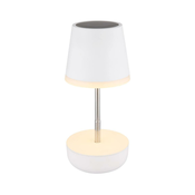 Globo 36638W - LED solarna lampa 10xLED/0,06W/3V IP44 bela