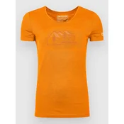 Ortovox 150 Cool Vintage Badge Tech Tee autumn leaves