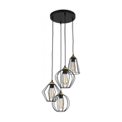 TK Lighting Viseča svetilka GALAXY BRASS 2713