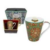 Carmani, porcelanasta skodelica 370 ml - okraski Casablanca, maroški vzorec