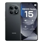 Xiaomi Mobilni telefon Redmi Note 15, 8+256 GB, Crni