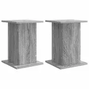 Stalak za biljke 2 pcs Siva sonoma 30,5 x 30 x 43 cm