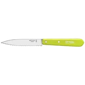 N°113 serrated blade knife, stainless steel, 10 cm, Les Essentiels,