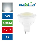 LED žarnica – sijalka MR16 5W (40W) nevtralno bela 4500K MAX-LED