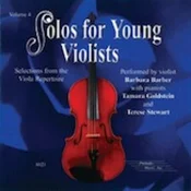 SOLOS FOR YOUNG VIOLISTS VOL.4 CD