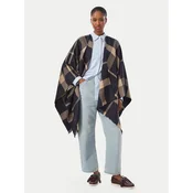 Barbour Pončo Isabelle Tartan Serape LSC0501TN54 Mornarsko modra Relaxed Fit
