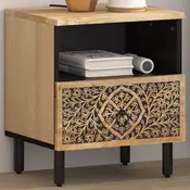 Vidaxl vidaXL Nočna omarica 40x33x46 cm masiven mangov les