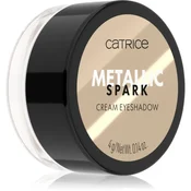 Catrice Metallic Spark kremasto senčilo za oči za bleščeč sijaj odtenek 010 Champagne Chic 4 g
