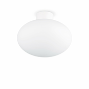 Ideal Lux - Zunanja stropna svetilka CLIO 1xE27/42W/230V IP44 bela