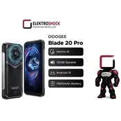 DOOGEE pametni telefon Blade20 Pro 6GB/256GB, Silver