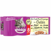 Whiskas La Carte 24 x 390 / 400 g - Riba i meso u želeu (24 x 390 g)