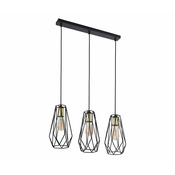 Luster na sajli LUGO 3xE27/15W/230V