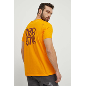 Majica kratkih rukava LA Sportiva Back Logo za muškarce, boja: narancasta, s tiskom, F04102102