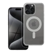 OEM Transparentni etui za iPhone 15 PRO MAX Clear Mag Cover (STR), združljiv z MagSafe