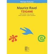 RAVEL:TZIGANE VIOLIN AND PIANO