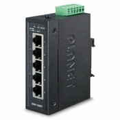 PLANET ISW-500T network switch Unmanaged Fast Ethernet (10/100) Blue (ISW-500T)
