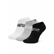 Reebok Set 3 parov unisex nizkih nogavic R0353-SS24 (3-pack) Pisana