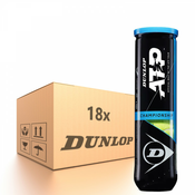 Tenis loptice kutija Dunlop ATP Championship - 18 x 4B