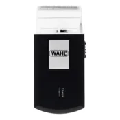 Wahl Travel Shaver 03615-1016 potovalni brivnik s torbico in rezervno mrežico, akumulatorski