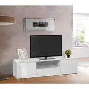 NISKA KOMODA 165/42/40 cm bela, bela visoki sjaj
