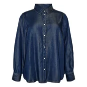 Zizzi Bluza HILDE temno modra