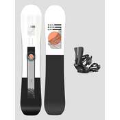 Salomon Sight+Rhythm Black M 2024 Snowboard komplet uni Gr. 155W
