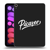 Crna silikonska maskica za Apple iPad mini 2021 (6. gen) - Picasee - White