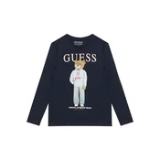 Guess Bluza L6YI20 K3752 Mornarsko modra Regular Fit