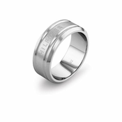 Tommy Hilfiger Masivni jekleni prstan 2790504 (Obseg 64 mm)