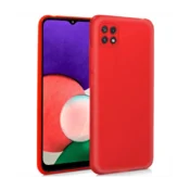 Liquid silikonski ovitek za Samsung Galaxy A22 A226 5G  - rdeč