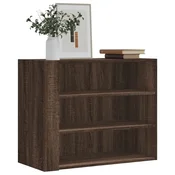 Zidni ormaric smeda boja hrasta 75x35x60 cm konstruirano drvo