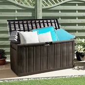 Kutija za jastuke smeda 117 x 45,5 x 57,5 cm 270 L