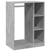 Vidaxl Garderobna omara sonoma hrast 77x48x102 cm iverna plošča
