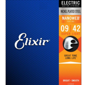 Elixir 12002 Electric NANOWEB Super Light 9-42 žice za elektricnu gitaru